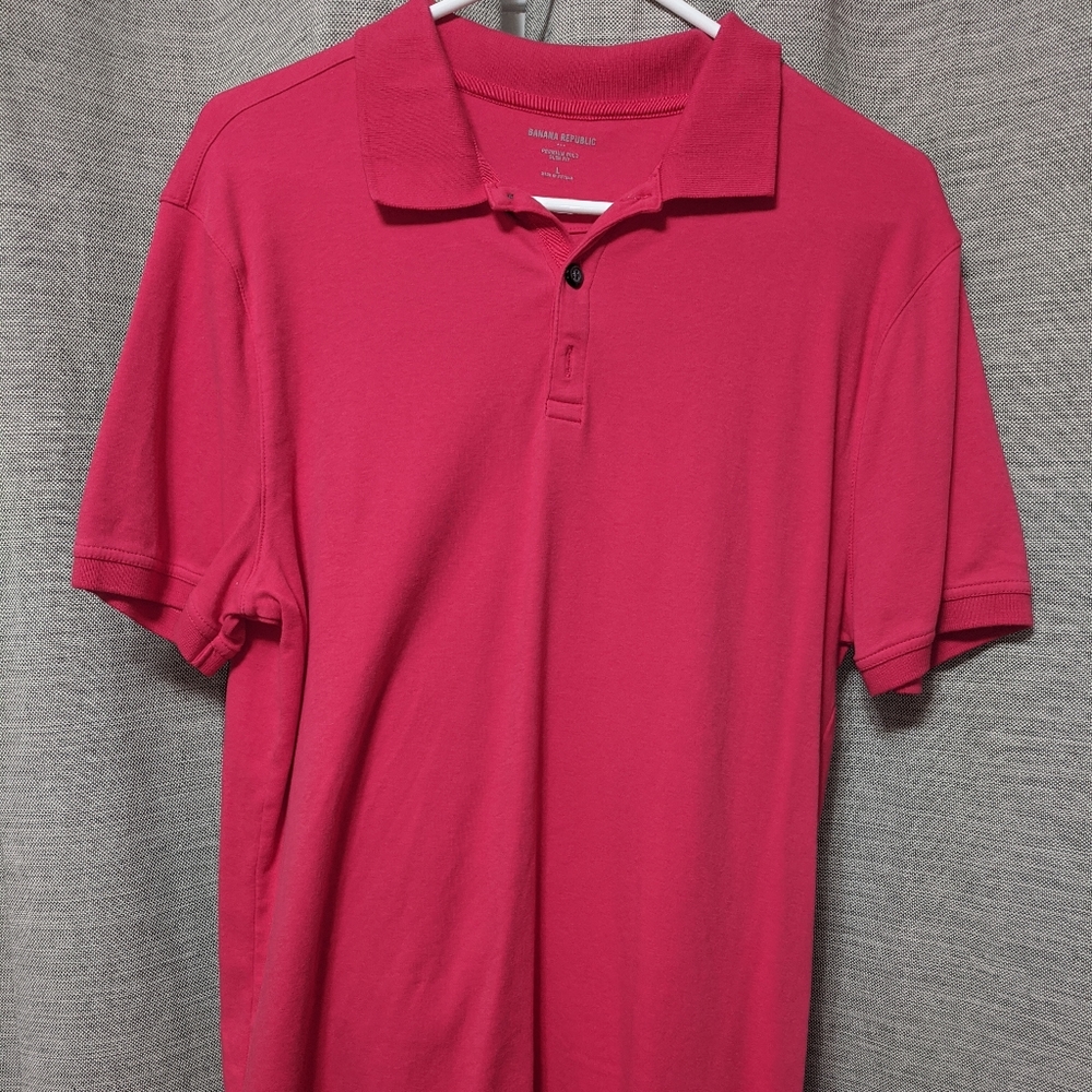 Red Polo slim fit